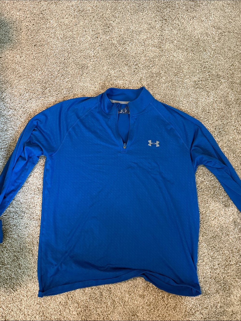 Under Armour Men’s Royal Blue Half-Zip Performance Jacket